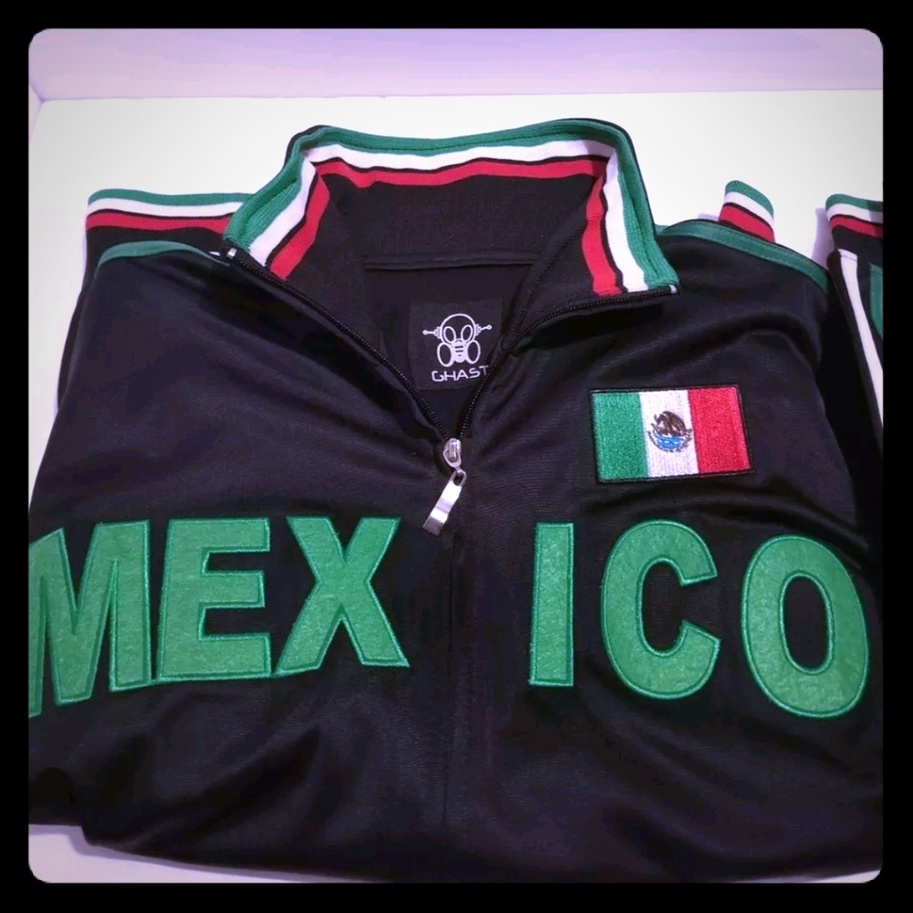 Ghast Mexico National pride Soccor Mens Size S Oly